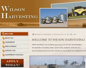 wilson harvesting